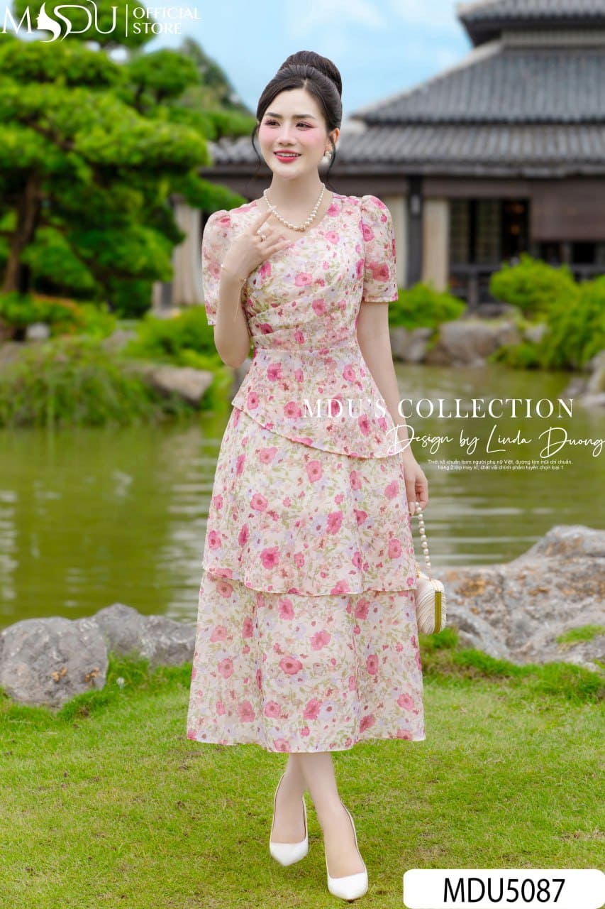 [🛒🇻🇳]Váy Thiết Kế MDU5087 Dáng Suông Xếp Tầng Nhẹ Nhàng Nữ Tính - , SKU - - mdufashion.com 🇻🇳🛒Top1Shop🛒 🇻🇳Top1Vietnam🇻🇳 🛍🛒🇻🇳
