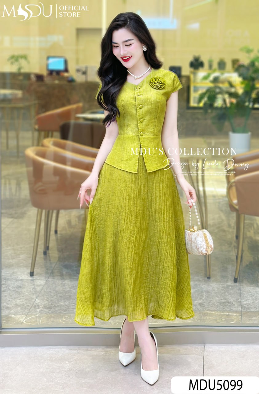 [🛒🇻🇳]Váy Thiết Kế MDU5099 Peplum Xanh Cốm Chiết Eo Tinh Tế – , SKU – – mdufashion.com 🇻🇳🛒Top1Shop🛒 🇻🇳Top1Vietnam🇻🇳 🛍🛒🇻🇳