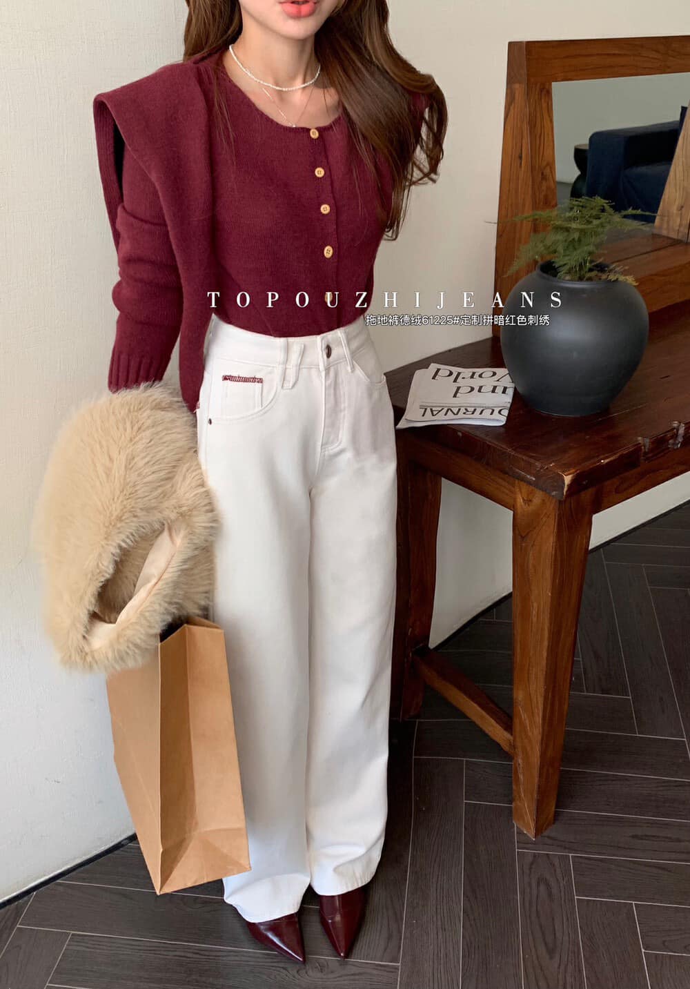 [🆕🇻🇳] Thu Ha Vo Clothing – Trang phục & quần áo 👕 Top1Fashion 👗  Quần jean hãng này form chất đẹp lắm luôn toàn 4xx mà mã này lẻ size chỉ còn 25,27,28,29 (cho eo từ 66cm) nên sêu còn #280kkk. Jean trắng thì mặc bao sang  , shares-0✔️ , likes-0❤️️ , date-2024-12-26 16:32:54🇻🇳🇻🇳🇻🇳📰🆕