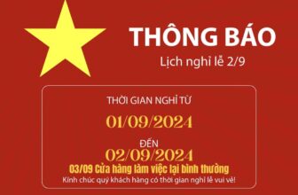 [🧸️🇻🇳] Cửa hàng đồ chơi trẻ em sỉ và lẻ Tín Phát 🎈Top1Toys🧸️  Kính chúc quý khách hàng có 1 kỳ nghỉ lễ vui vẻ!
, shares-0✔️ , likes-1❤️️ , date-2024-08-23 16:41:48🇻🇳🇻🇳🇻🇳📰🆕