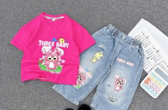 [🆕🇻🇳]  2N babie store – Cửa hàng quần áo sơ sinh & trẻ em 🧑‍🧒❤️️👶⭐️  Chào buôn các shop sét bộ bò cho bé
Sét áo cotton phối babythree – quần tràn nền ống xuông dễ mặc
Ri1/10 :10/30kg#155k cả sett jeans bé cầm nặng tayyy , shares-0✔️ , likes-0❤️️ , date-2025-01-09 18:00:52🇻🇳🇻🇳🇻🇳📰🆕