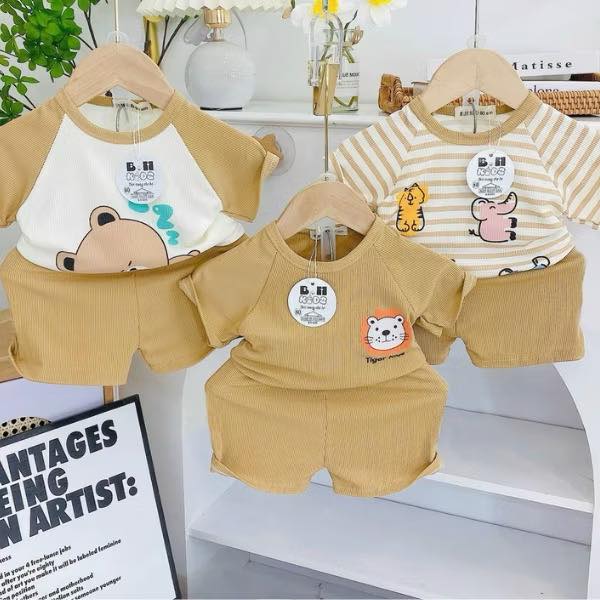 [🆕🇻🇳] Xưởng may dâu tây – Chuyên thời trang trẻ em giá rẻ 🧑‍🧒❤️️👶⭐️  Bộ cộc tay tăm lạnh nhiều màu nhiều hoạ tiết đáng yêu
full size 80-120(5-15kg), Chất tăm lạnh co giãn 4 chiều, k giãn k bai xù, mặc đi học hoặc đi chơi r , shares-0✔️ , likes-3❤️️ , date-2025-03-27 18:38:15🇻🇳🇻🇳🇻🇳📰🆕