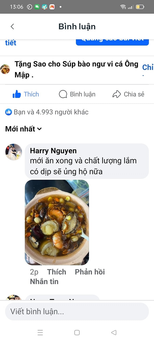 [🆕🇻🇳] Súp bào ngư vi cá Ông Mập 🍔 Top1Food  🍜 SÚP BÀO NGƯ VI CÁ ÔNG MẬP.0932525598/0908991851
, shares-0✔️ , likes-3❤️️ , date-2025-04-10 21:59:28🇻🇳🇻🇳🇻🇳📰🆕