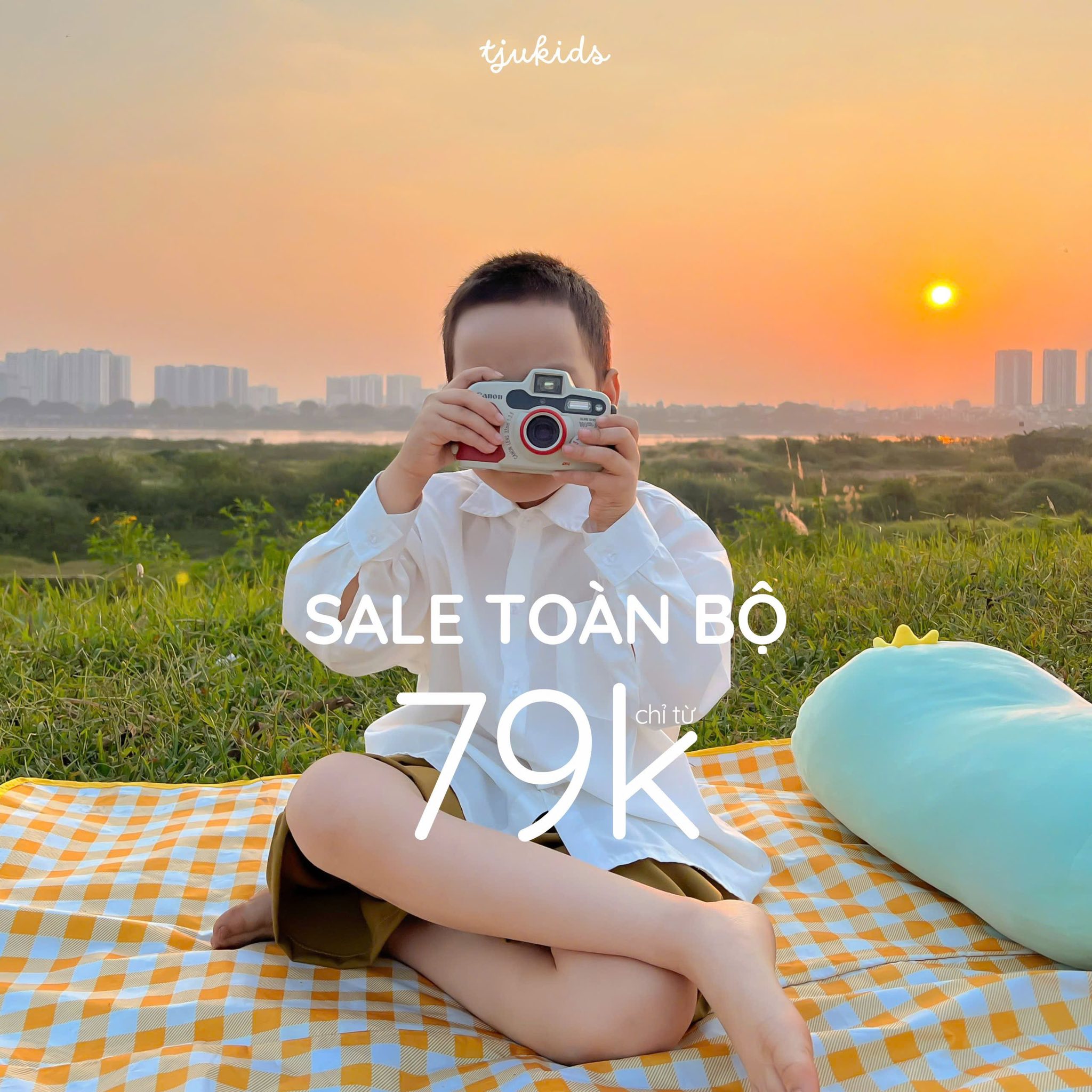 [🆕🇻🇳]  T-Ju Kids  🧑‍🧒❤️️👶⭐️ 𝐊𝐈𝐃 𝐒𝐀𝐋𝐄 – 𝐆𝐈𝐀́ 𝐂𝐇𝐈̉ 𝐓𝐔̛̀ 𝟕𝟗𝐊
Cả tủ đồ xinh xắn cho bé, T-Ju sale toàn bộ giá chỉ từ 79.000vnd
Đặc biệt: Tặng ngay 01 áo sơmi Giha trị giá 250.000đ với mọi , shares-0✔️ , likes-2❤️️ , date-2025-05-19 04:18:00🇻🇳🇻🇳🇻🇳📰🆕