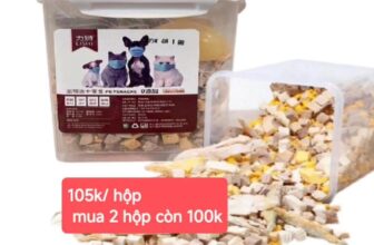 [🆕🇻🇳] Ngôi nhà thú cưng -Pet House 🐶🦜 Top1Pets 🐱🐠 Đồ ăn mà bé chó mèo nào cũng mê tít
Bổ dưỡng, ngon miệng
Gà viên sấy
Ức gà sấy
Gà con/ chim cút sấy
Cá trứng sấy
Cỏ viên sấy
Hộp thịt sấy mix vị , shares-0✔️ , likes-0❤️️ , date-2025-06-11 02:39:36🐶🐱🇻🇳🇻🇳🇻🇳📰🆕