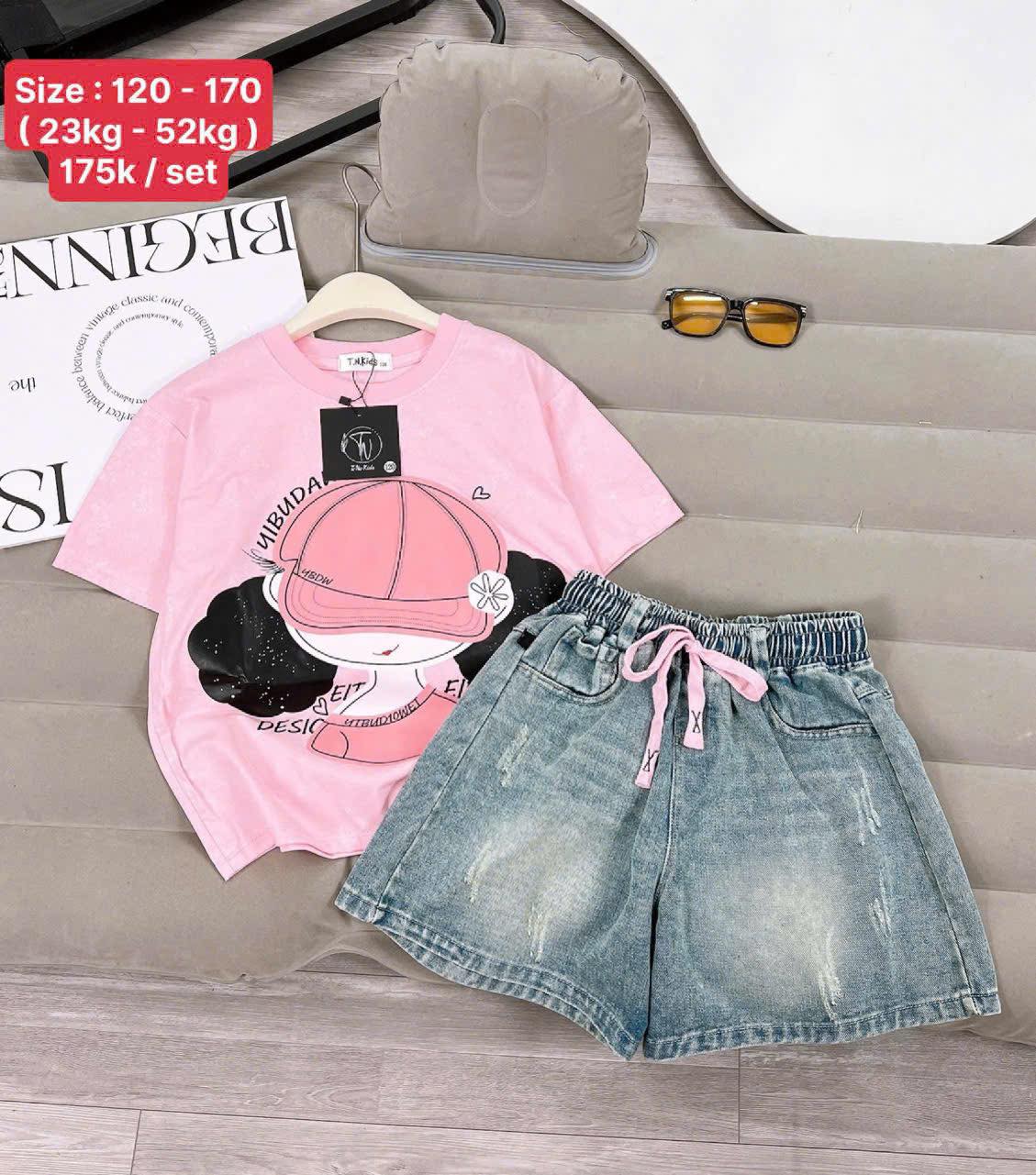 [🆕🇻🇳] Kiwi Shop Thời trang trẻ em cao cấp 🧑‍🧒❤️️👶⭐️ Ảnh Thật 100%
Shop cập nhật set bộ bé gái siêu đẹp + giá siêu yêu thương ạ
Size + Cân nặng chuẩn + Giá shop ghi sẵn trên từng ảnh cho khách dễ tham khảo  , shares-0✔️ , likes-49❤️️ , date-2025-06-29 04:39:43🇻🇳🇻🇳🇻🇳📰🆕