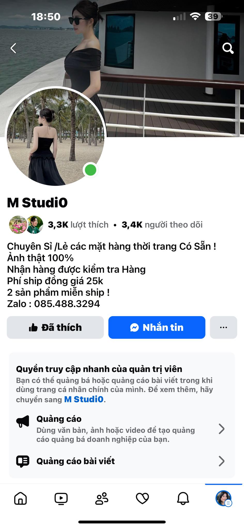 [🆕🇻🇳] AZhang-Nhận sỉ lẻ hàng có sẵn , order taobao , 1688 👕 Top1Fashion 👗  Shop đổi sang page mới . Khách iu like theo dõi hàng ở page mới giúp e nha
, shares-0✔️ , likes-0❤️️ , date-2025-06-28 01:51:44🇻🇳🇻🇳🇻🇳📰🆕