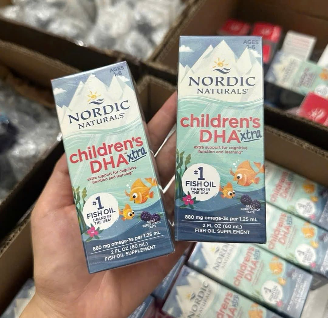 [🆕🇻🇳] Hàng Mỹ Úc Nhật THIÊN ÂN – Chuyên cung cấp các dòng Sữa , Vitamin , Mỹ phẩm, Nước hoa, Bánh kẹo NGOẠI NHẬP ! 🧑‍🧒❤️️👶⭐️ Siro Bổ Sung DHA Nordic Naturals Children’s #DHA #Xtra 880mg/60m
Siêu tuyệt vời luôn mn ơi. Bé nha mình u từ nhỏ cho đến lớn
CÔNG DỤNG
– Giúp phát triển t , shares-1✔️ , likes-0❤️️ , date-2025-07-05 02:00:39🇻🇳🇻🇳🇻🇳📰🆕