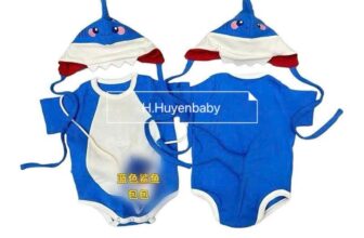 [🆕🇻🇳]  Thuỷ Nghé Kids  – Chuyên sỉ SLL quần áo Thời Trang Trẻ Em & Sơ Sinh đầy đủ các mẫu 🧑‍🧒❤️️👶⭐️  BODY BABY SHARK XANH – MÁT MẺ – DỄ MẶC – CHUẨN FORMCombo gồm:
Body chip cộc tay – bo mềm, form ôm
Mũ rời tai thú
Túi đeo mini cá mập xanhCotton l , shares-0✔️ , likes-0❤️️ , date-2025-07-03 17:25:34🇻🇳🇻🇳🇻🇳📰🆕