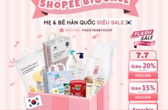 [🆕🇻🇳] Paddy Baby – Mẹ và Bé nội địa Hàn 🧑‍🧒❤️️👶⭐️ SHOPEE BIG SALE 7/7  ĐẠI TIỆC SĂN DEAL MẸ BÉ
(#paddybabyshop)
Ba Mẹ đã chuẩn bị tinh thần “giật” VOUCHER KHỦNG cùng Paddy Baby chưa ạ?
BỈM – SỮA – ĐỒ DÙN , shares-0✔️ , likes-0❤️️ , date-2025-07-05 19:23:21🇻🇳🇻🇳🇻🇳📰🆕