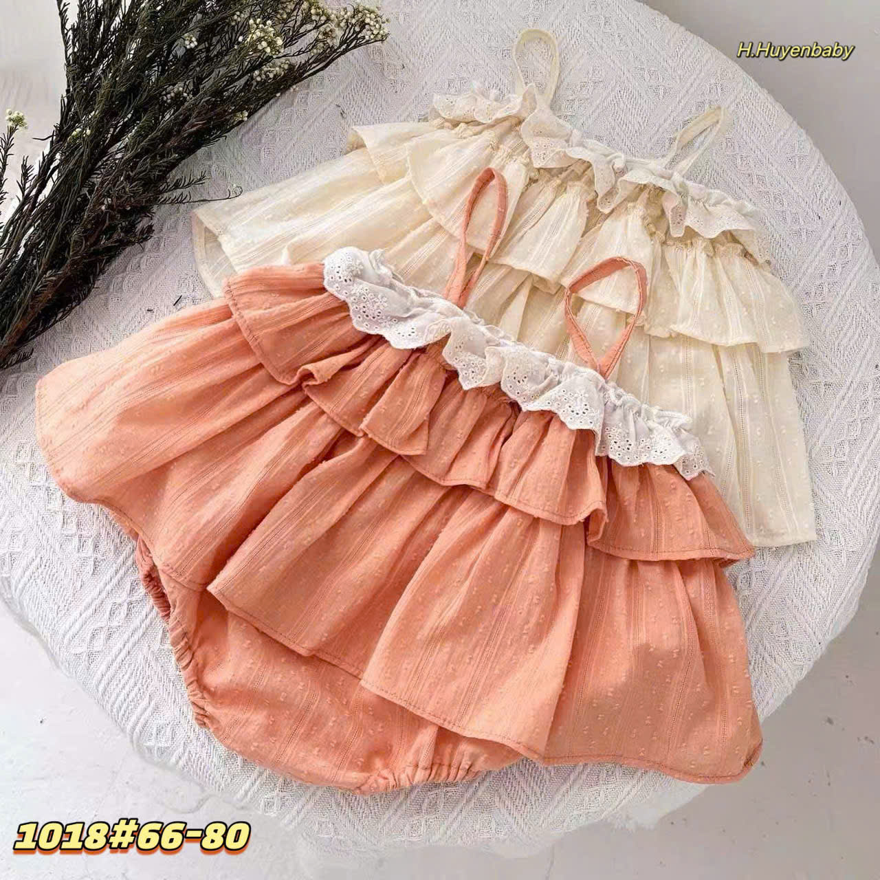 [🆕🇻🇳]  Thuỷ Nghé Kids  – Chuyên sỉ SLL quần áo Thời Trang Trẻ Em & Sơ Sinh đầy đủ các mẫu 🧑‍🧒❤️️👶⭐️  NEW ARRIVAL – BODY BÈO TẦNG MÃ 1018#66–80
Chất vải cotton lụa mềm nhẹ – chuẩn mùa hè cho bé
Thiết kế body liền không bung váy – tiện lợi & an toàn
Bèo  , shares-0✔️ , likes-0❤️️ , date-2025-07-07 03:47:21🇻🇳🇻🇳🇻🇳📰🆕
