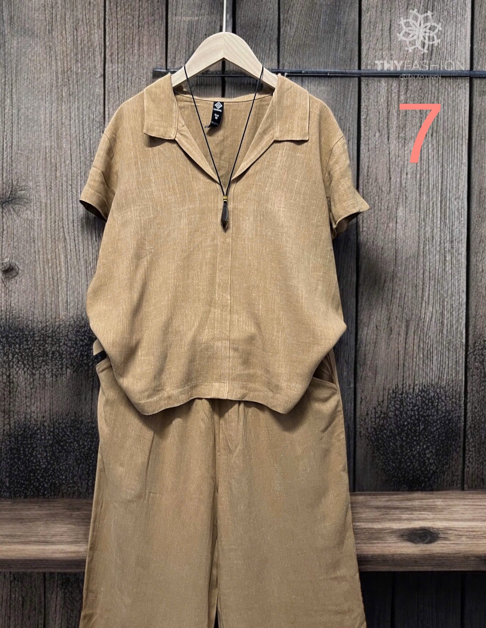 [🆕🇻🇳] TSHOP Bigsize_ T&T fashion 👕 Top1Fashion 👗  Bộ cổ bẻ nâu chất linen bamboo e còn 1 bộ M ( 50-57kg)
Shop sale 185k Freeship
, shares-0✔️ , likes-5❤️️ , date-2025-07-10 22:20:31🇻🇳🇻🇳🇻🇳📰🆕