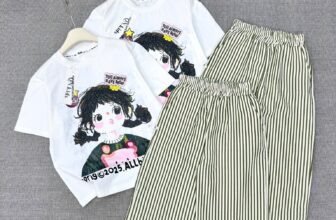 [🆕🇻🇳]  Sunny kids – Quần áo trẻ em 🧑‍🧒❤️️👶⭐️  Set áo in hình bé gái xinh yêu hết nấc – phối quần sọc dễ thương cực kỳ!
Chất vải mềm mịn, mát mẻ – mặc đi chơi, đi học đều xinh
Size rộng từ 28kg đến 5 , shares-0✔️ , likes-1❤️️ , date-2025-07-08 22:44:44🇻🇳🇻🇳🇻🇳📰🆕