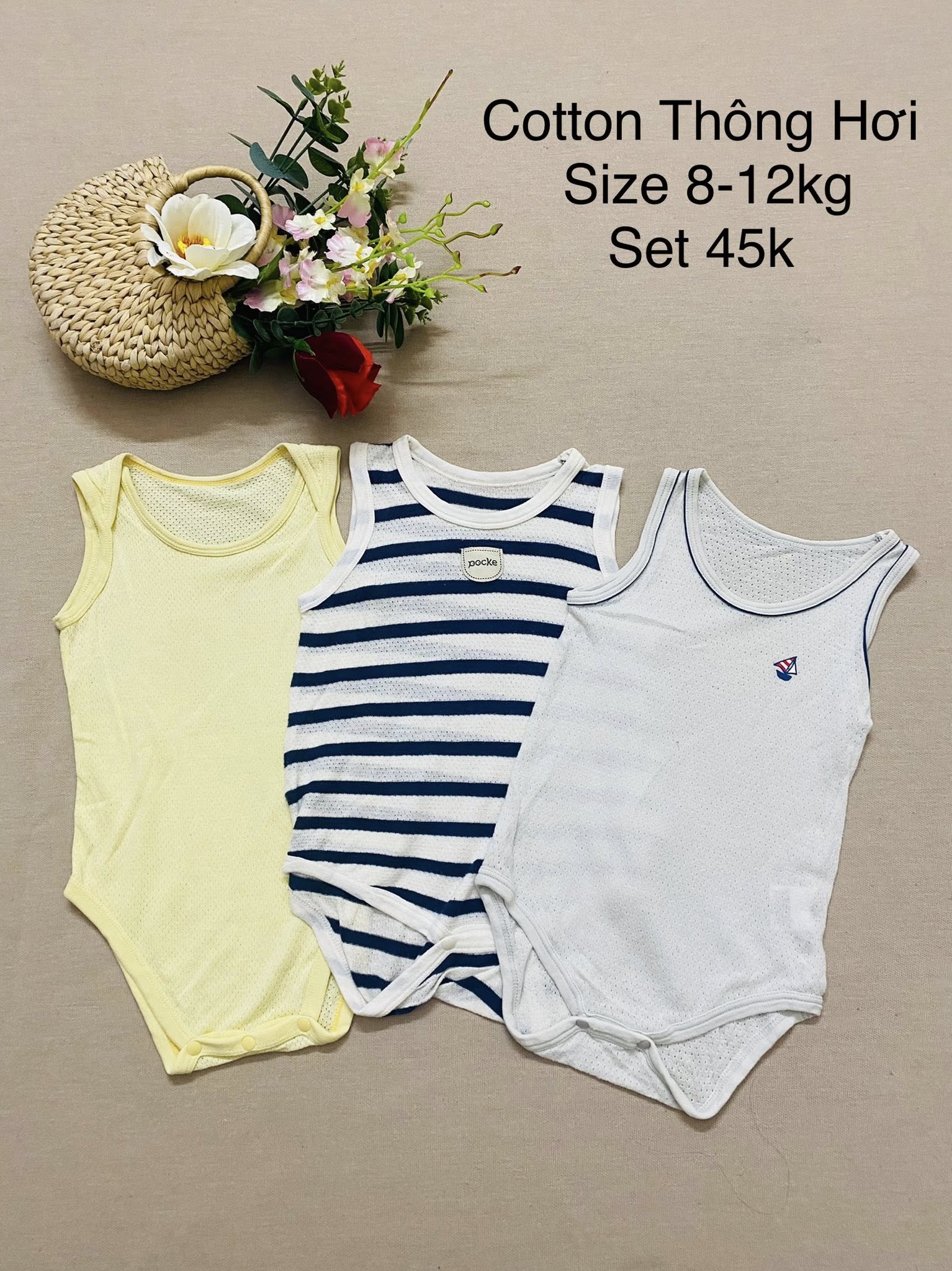 [🆕🇻🇳]  Shop Mẹ Ken-2Hand Baby – Shop chuyên hàng si Tuyển Hàn- Nhật- Mỹ  🧑‍🧒❤️️👶⭐️ Cotton Thông Hơi 
Sắm body sơ sinh đáng yêu giá rẻ 
Ghé shop mình nhé. 
Giá công khai trong ảnh lun ạ.
Nhiều mẫu xinh xắn.
 , shares-1✔️ , likes-5❤️️ , date-2025-07-16 15:51:34🇻🇳🇻🇳🇻🇳📰🆕