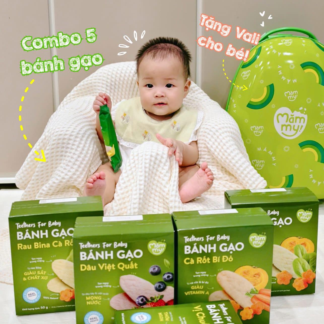 [🆕🇻🇳] Shop Như Ý – Mẹ và Bé Thế giới ăn dặm, thời trang cho Bé yêu 🧑‍🧒❤️️👶⭐️ Ê NHA! Ăn bánh gạo mà MÊ chữ Ê kéo dài lun kìa mẹ ơiiiiBánh gạo rau củ Mămmy, bé ăn giòn rụm, cầm tay không dính, vị lại thơm thơm, ngọt thanh tự nhiên , shares-0✔️ , likes-1❤️️ , date-2025-07-06 20:31:39🇻🇳🇻🇳🇻🇳📰🆕