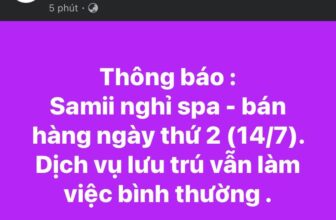 [🆕🇻🇳] Samii Petshop – Tiệm làm đẹp thú cưng 🐶🦜 Top1Pets 🐱🐠 Thông báo :
Samii nghỉ spa – bán hàng ngày thứ 2 (14/7). Dịch vụ lưu trú vẫn làm việc bình thường .
, shares-0✔️ , likes-0❤️️ , date-2025-07-13 03:49:08🐶🐱🇻🇳🇻🇳🇻🇳📰🆕