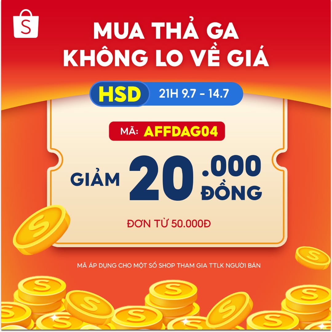 [🆕🇻🇳] Baby Tôm – Shop Ăn Dặm – FULL COMBO ĂN DẶM CHO BÉ YÊU 🧑‍🧒❤️️👶⭐️ Mua thả ga đi quí zị
Áp dụng tại  

Voucher từ 21H 9.7 -14.7, thêm lượt sử dụng vào 9H các ngày 10.7, 11.7, 12.7, 13.7

 Nhập shopee voucher: AFFDAG04 – Gi , shares-0✔️ , likes-0❤️️ , date-2025-07-10 01:43:51🇻🇳🇻🇳🇻🇳📰🆕