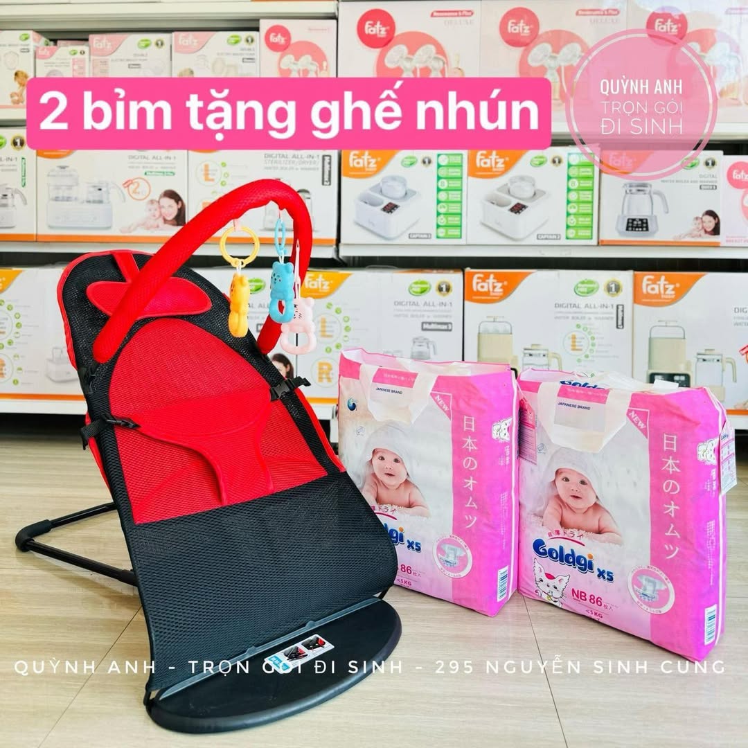 [🆕🇻🇳] Quỳnh Anh – Trọn Gói Đi Sinh – Shop chuyên cung cấp trọn gói đồ sơ sinh 🧑‍🧒❤️️👶⭐️ Mấy hôm ni được mùa tặng ghế nhún
Toàn khách mua 2 gói bỉm nhận ngay ghế nhún cho con, khoẻ i
Mua 2 bỉm nhận ngay ghế nhún xịn xò. Lợi ri chơ răng nữa h , shares-0✔️ , likes-0❤️️ , date-2025-07-13 04:29:02🇻🇳🇻🇳🇻🇳📰🆕