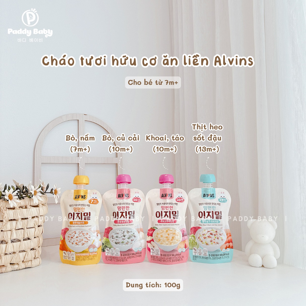[🆕🇻🇳] Paddy Baby – Mẹ và Bé nội địa Hàn 🧑‍🧒❤️️👶⭐️ 𝐍𝐞𝐰 𝐀𝐫𝐫𝐢𝐯𝐚𝐥
𝐂𝐡𝐚́𝐨 𝐭𝐮̛𝐨̛𝐢 𝐡𝐮̛̃𝐮 𝐜𝐨̛ 𝐚̆𝐧 𝐥𝐢𝐞̂̀𝐧 𝐀𝐥𝐯𝐢𝐧𝐬 𝐇𝐚̀𝐧 𝐐𝐮𝐨̂́𝐜 – 𝐁𝐮̛̃𝐚 𝐚̆𝐧 𝐧𝐡𝐚𝐧𝐡 𝐠𝐨̣𝐧, 𝐜𝐡𝐮𝐚̂̉𝐧 𝐝𝐢𝐧𝐡 𝐝𝐮̛𝐨̛̃𝐧𝐠 𝐜𝐡𝐨 𝐛𝐞́ALVINS – thương hiệu cháo hữu , shares-0✔️ , likes-0❤️️ , date-2025-07-18 02:00:34🇻🇳🇻🇳🇻🇳📰🆕
