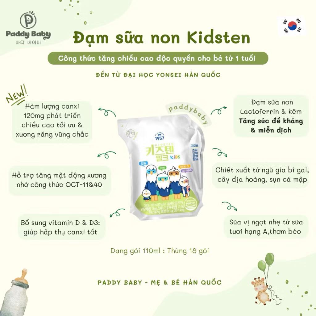 [🆕🇻🇳] Paddy Baby – Mẹ và Bé nội địa Hàn 🧑‍🧒❤️️👶⭐️ #Restock  Đ𝐚̣𝐦 𝐬𝐮̛̃𝐚 𝐧𝐨𝐧 𝐊𝐢𝐝𝐬𝐭𝐞𝐧 túi 110ml – nhân đôi chiều cao, tăng đề kháng miễn dịch vượt trôi siêu HOTTrợ thủ phát triển chiều cao đắt lực đến từ  , shares-0✔️ , likes-0❤️️ , date-2025-07-13 21:07:24🇻🇳🇻🇳🇻🇳📰🆕