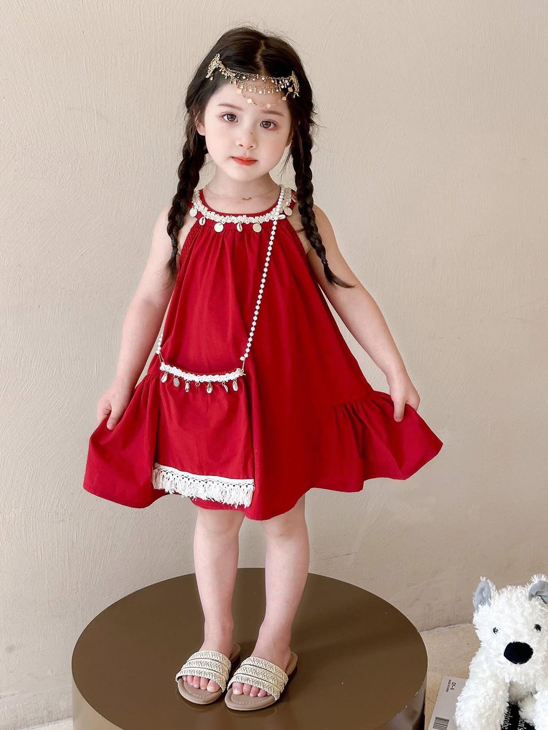 [🆕🇻🇳] Thảo Lâm Baby Shop – Cửa hàng quần áo sơ sinh – trẻ em 🧑‍🧒❤️️👶⭐️ Váy đỏ đã xjnh lại được tặng kèm túi nữa nha mẹ…Set 2 món rực rỡ đón hè . Em mời các mẹ lên đơn ạ…Bảng size tham khảo :Size 90 12-14kg
Size 100 14-1 , shares-0✔️ , likes-2❤️️ , date-2025-07-12 00:01:31🇻🇳🇻🇳🇻🇳📰🆕