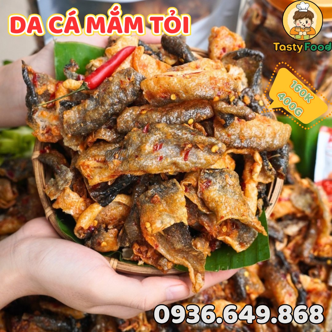 [🆕🇻🇳] Khô bò Tasty Food – Xưởng sản xuất khô bò & các loại khô thịt, khô hải sản 🍔 Top1Food  🍜 DA CÁ MẮM TỎI ỚT GIÒN RỤM, CÀNG ĂN CÀNG MÊ!
 Món da cá mắm tỏi ớt – vừa thơm, vừa cay nhẹ, đậm vị mắm tỏi khiến ai thử cũng mê!

 Giòn tan – Không tanh – K , shares-0✔️ , likes-3❤️️ , date-2025-07-14 02:30:03🇻🇳🇻🇳🇻🇳📰🆕