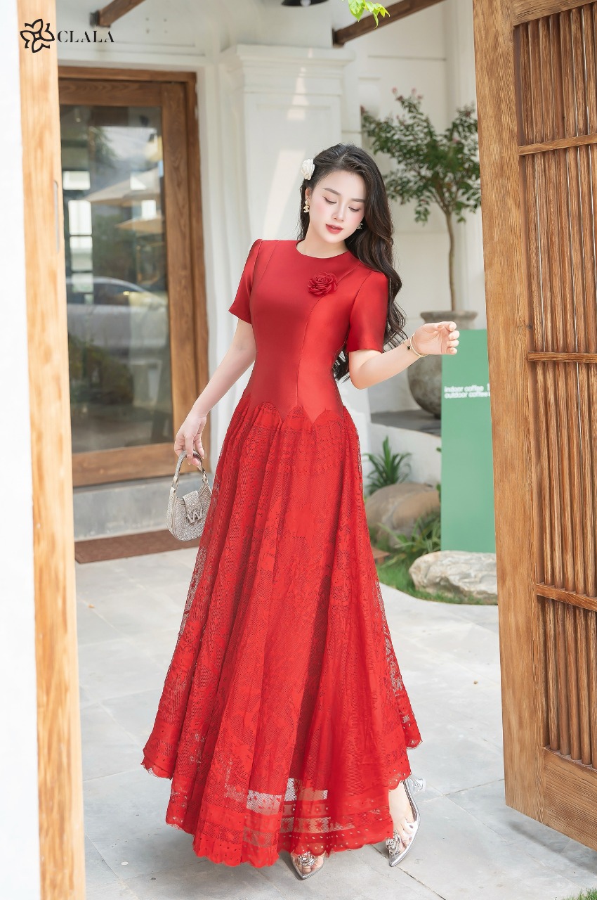 [🆕🇻🇳] CLALA Chic – Thiết kế & Thời trang 👕 Top1Fashion 👗  𝑹𝒖𝒃𝒚 𝑫𝒓𝒆𝒔𝒔Tinh giản nhưng đầy mê hoặc, thiết kế nổi bật với chất liệu ren phối cao cấp, tôn vinh nét đẹp nữ tính và sang trọng. Điểm nhấn hoa ngực tinh x , shares-1✔️ , likes-3❤️️ , date-2025-07-22 18:15:08🇻🇳🇻🇳🇻🇳📰🆕