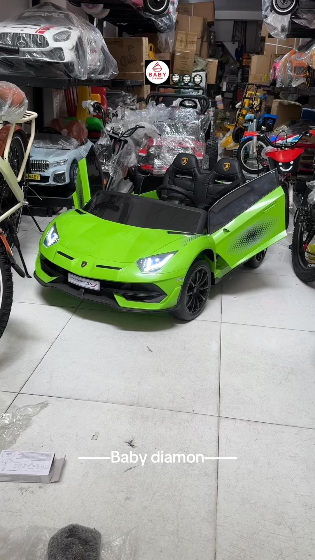 [🧸️🇻🇳] Xe điện cho bé Baby Diamon 🎈Top1Toys🧸️  Xe ô tô điện cho bé Lamborghini BDQ 019, 1-10 tuổi #babydiamon , shares-0✔️ , likes-0❤️️ , date-2025-07-19 14:45:23🇻🇳🇻🇳🇻🇳📰🆕