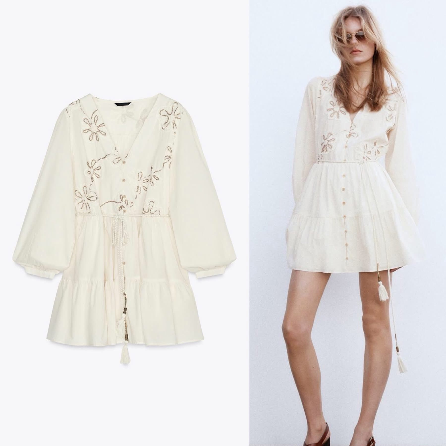 [🆕🇻🇳] Enni – Thời Trang Xuất Khẩu 👕 Top1Fashion 👗   MẶC LÀ TỰA NÀNG THƠ LUÔN Ạ!!! ĐẦM THÊU HOA NỔI XINH XUẤT SẮC.Chi tiết sản phẩm:• Váy babydoll tay dài: phom rộng, dễ thương, cài nút trước, eo bo nh , shares-0✔️ , likes-0❤️️ , date-2025-07-23 21:00:23🇻🇳🇻🇳🇻🇳📰🆕