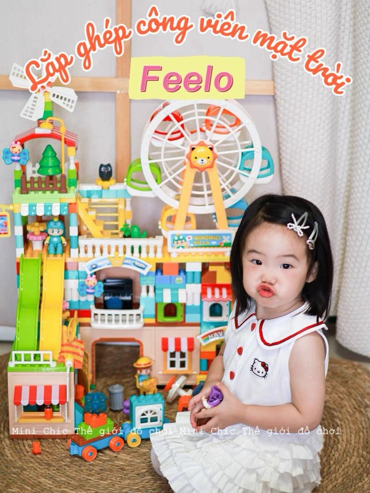 [🧸️🇻🇳] Mini Chic – Thế giới đồ chơi trí tuệ 🎈Top1Toys🧸️  Cùng bé tự tay xây dựng cả một thành phố mơ ước ngay tại nhà thôi nào ba mẹ ơi  Lắp ghép công viên mặt trời Feelo 510 chi tiết vẫn sẵn kệ nhà Mini Chic ạ  , shares-0✔️ , likes-0❤️️ , date-2025-07-20 04:35:49🇻🇳🇻🇳🇻🇳📰🆕