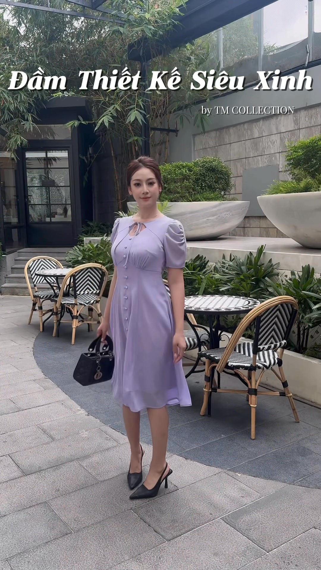 [🆕🇻🇳] Đầm Thời Trang TM – collection – Chuyên Sản Xuất Đầm Thiết Kế – VNXK 👕 Top1Fashion 👗   Mềm mại – Thanh lịch – Nữ tínhChiếc đầm tím pastel với thiết kế tay bồng, cổ thắt nơ nhẹ nhàng và hàng cúc tinh tế, lý tưởng cho những buổi cafe cuối tuần , shares-0✔️ , likes-0❤️️ , date-2025-07-22 01:19:38🇻🇳🇻🇳🇻🇳📰🆕