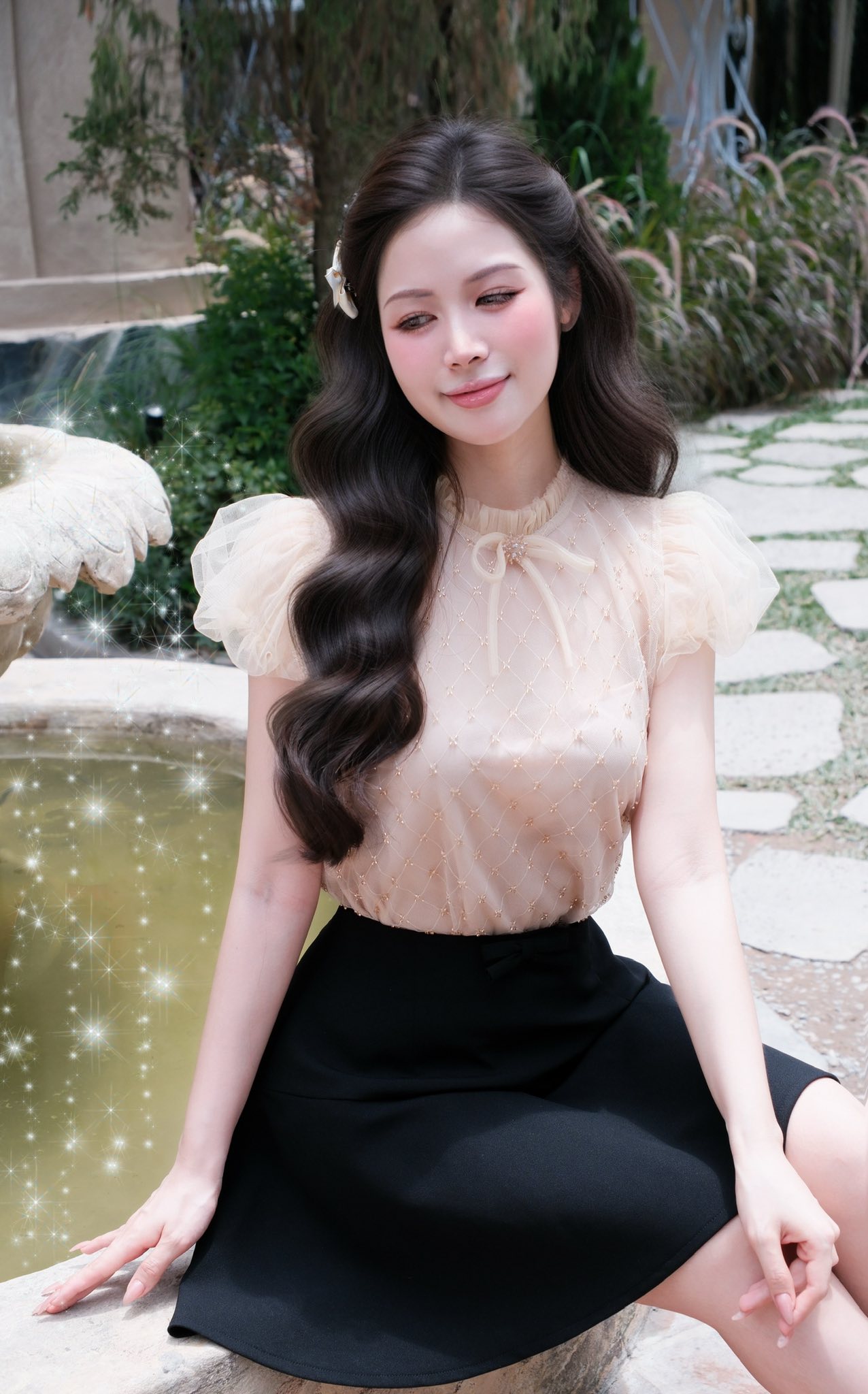 [🆕🇻🇳] Made By Thuỳ Linh 👕 Top1Fashion 👗  𝐃𝐨𝐫𝐫𝐢 𝐓𝐨𝐩Áo iu được thiết kế trên nền vải vô cùng đặc biệt. Với nền ren đính cườm thủ công vô cùng tinh tế , để làm được chiếc áo này là một sự cố gắng v , shares-15✔️ , likes-195❤️️ , date-2025-07-23 03:35:09🇻🇳🇻🇳🇻🇳📰🆕