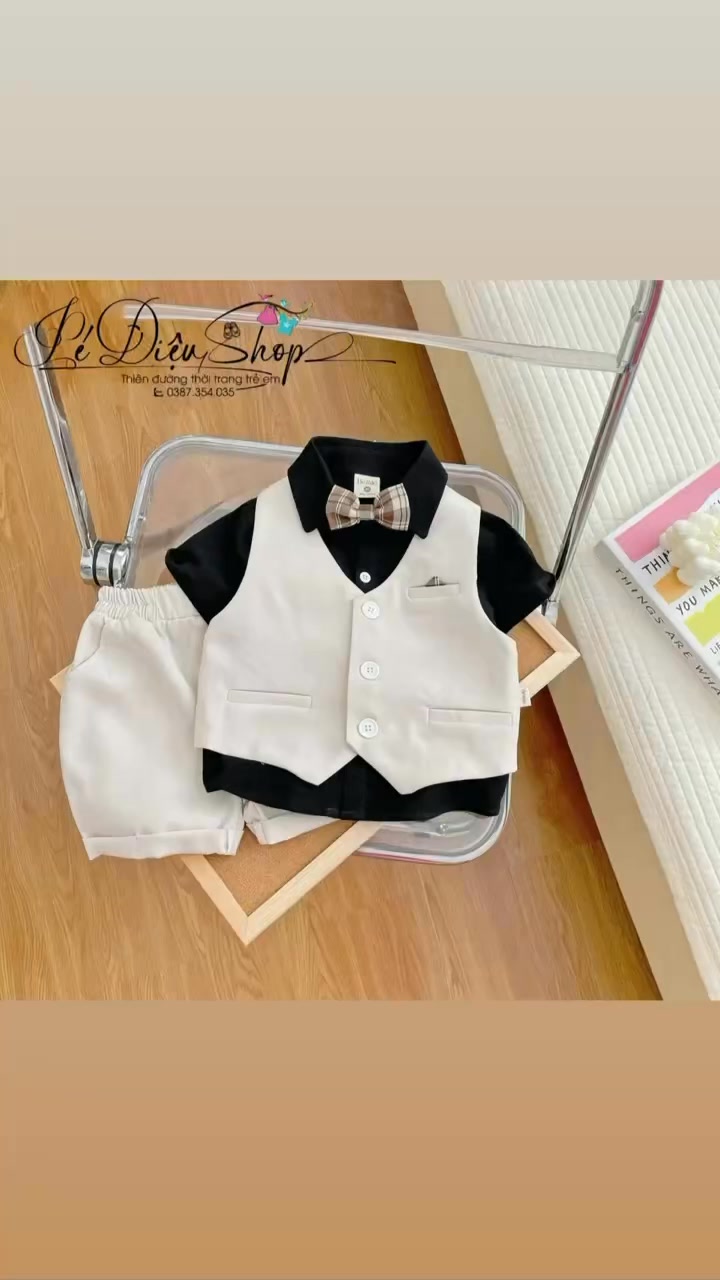 [🆕🇻🇳]  PÉ ĐIỆU SHOP Quần Áo Trẻ Em Cần Thơ 🧑‍🧒❤️️👶⭐️  𝐒𝐞𝐭 𝐯𝐞𝐬𝐭 𝐛𝐞́ 𝐭𝐫𝐚𝐢 𝐥𝐢̣𝐜𝐡 𝐥𝐚̃𝐦 – 𝐩𝐡𝐨𝐧𝐠 𝐜𝐚́𝐜𝐡 𝐭𝐢𝐞̂̉𝐮 𝐪𝐮𝐲́ 𝐨̂𝐧𝐠!
• Chất vải cao cấp, mềm mịn, thoáng mát.
• Thiết kế sang trọng, dễ mix cho bé đi tiệc, chụ , shares-0✔️ , likes-0❤️️ , date-2025-07-26 19:51:04🇻🇳🇻🇳🇻🇳📰🆕