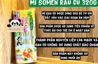 [🆕🇻🇳] Panda Shop – Vĩnh Yên – CHUYÊN HÀNG MẸ, BÉ CHÍNH HÃNG 🧑‍🧒❤️️👶⭐️ MỲ HIYAMUGI RAU CỦ 320g Nhật Bản – Mì chiết xuất từ rau củ
Mì Hiyamugi rau củ Nhật Bản được làm từ lúa mạch và chiết xuất rau củ các loại như cải bó xôi,  , shares-0✔️ , likes-0❤️️ , date-2025-07-26 23:12:28🇻🇳🇻🇳🇻🇳📰🆕