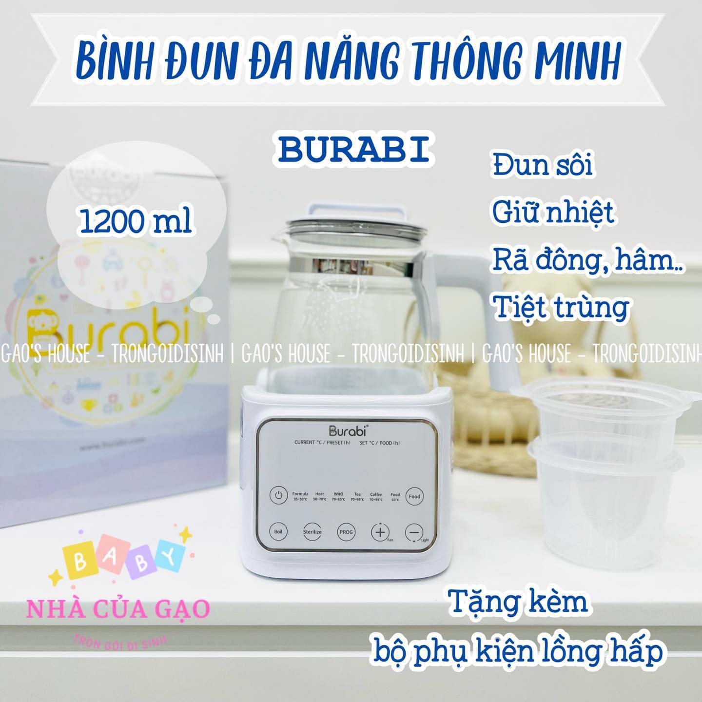 [🆕🇻🇳]  GAO’S HOUSE – chuyên cung cấp các mặt hàng mẹ và bé cao cấp tại cần thơ, trọn gói đi sinh 🧑‍🧒❤️️👶⭐️ ĐUN NƯỚC SIÊU TỐC ĐA CHỨC NĂNG BURABI 
Burabi không chỉ đơn thuần là một chiếc ấm đun nước siêu tốc thông thường, mà đây chính là một chiếc ấm đa năng dành , shares-0✔️ , likes-1❤️️ , date-2025-07-28 00:30:32🇻🇳🇻🇳🇻🇳📰🆕