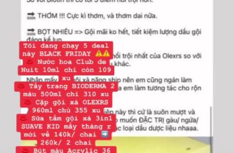 [🆕🇻🇳] May Baby Corner – Chuyên phụ kiện, quần áo sơ sinh và trẻ em 🧑‍🧒❤️️👶⭐️ May đang hoạt động mạnh mẽ ở Group này bù cho Page
đang chạy 5 deal này BLACK FRIDAY
Nước hoa Club de Nuit 10ml chỉ còn 109 xu
Tẩy trang BIODERMA 2  , shares-0✔️ , likes-0❤️️ , date-2023-11-25 05:23:59🇻🇳🇻🇳🇻🇳📰🆕