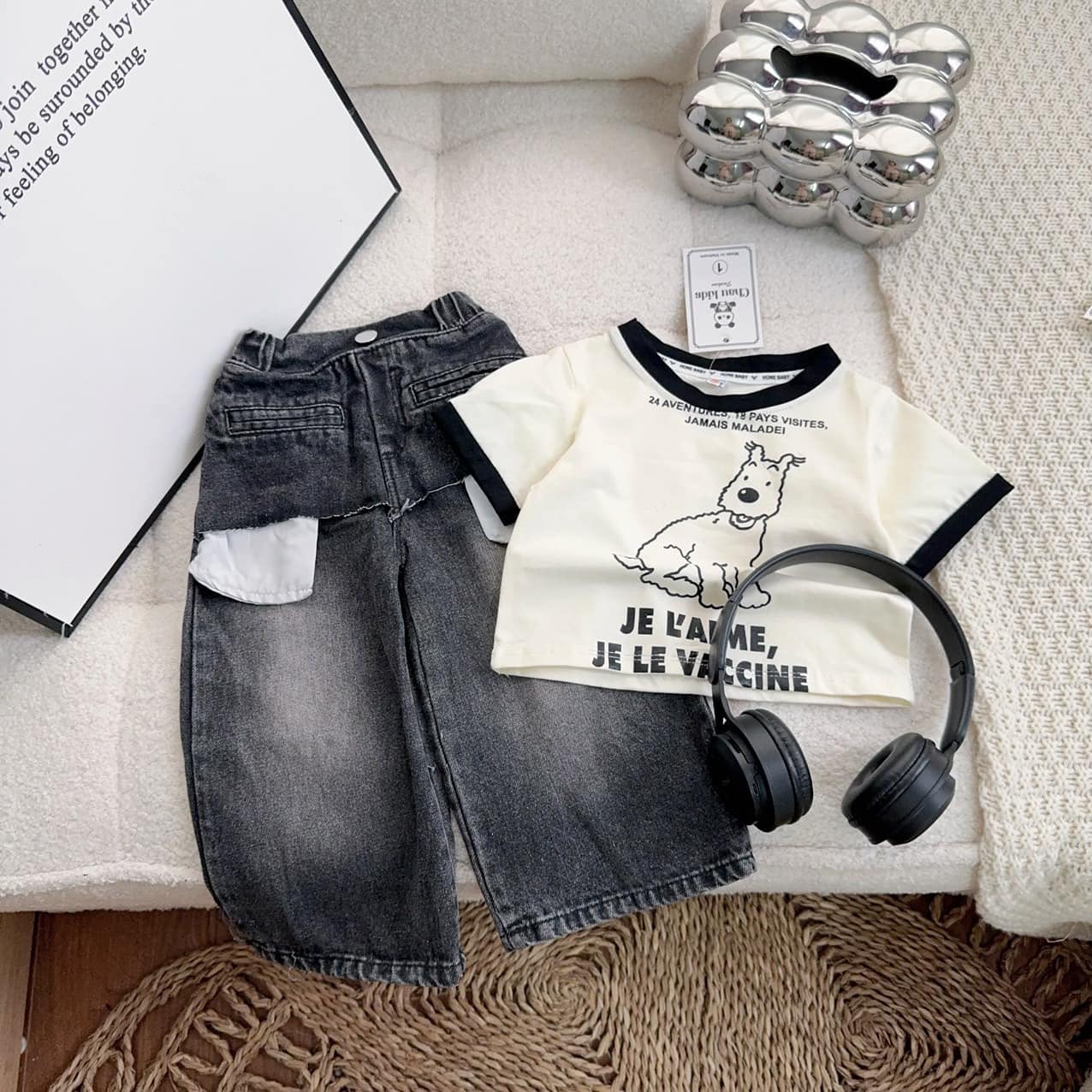 [🆕🇻🇳] Turis Kids – Chuyên Quần Áo Và Phụ Kiện Trẻ Em 🧑‍🧒❤️️👶⭐️ Shop về thêm mẫu áo thun jean
Cá tính, năng động cho các bé giá
Size 10-30kg
, shares-0✔️ , likes-9❤️️ , date-2024-04-22 00:06:57🇻🇳🇻🇳🇻🇳📰🆕