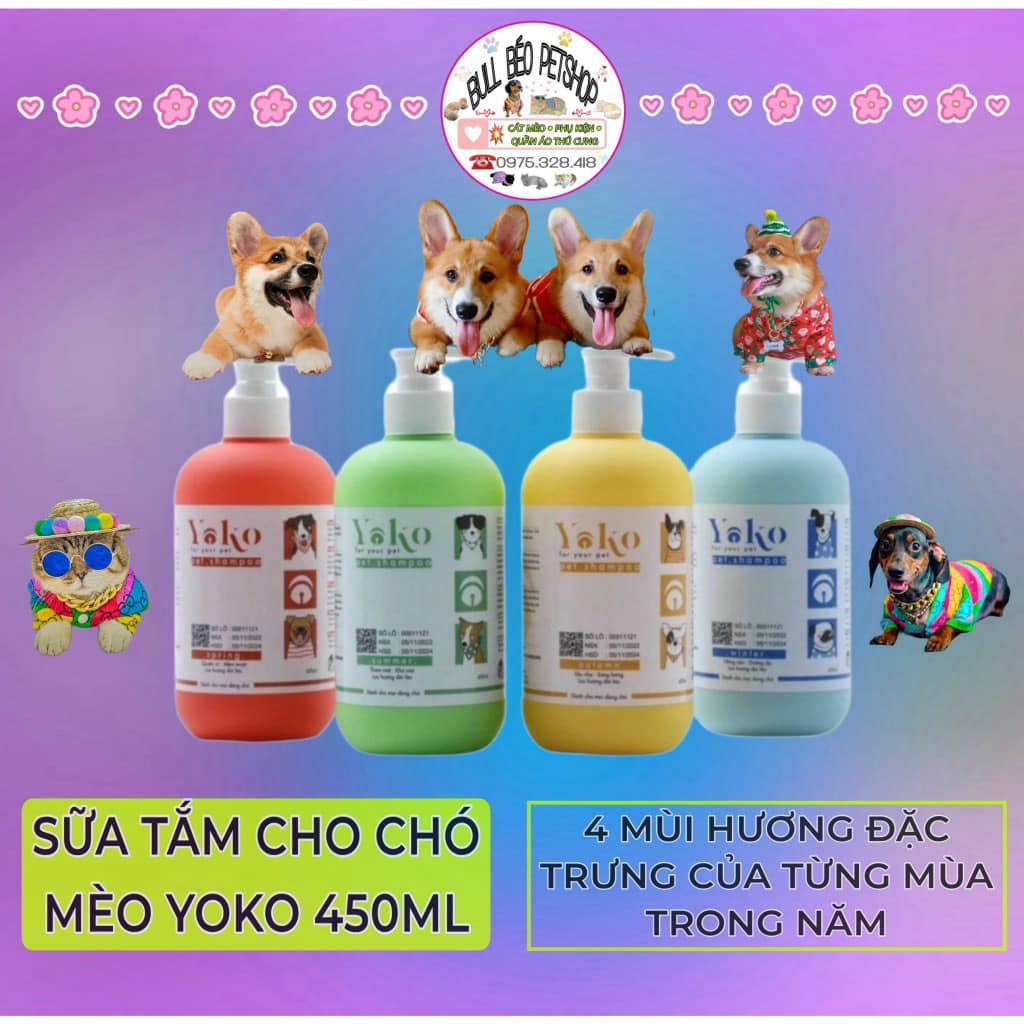 [🆕🇻🇳] BULL BÉO Petshop  🐶🦜 Top1Pets 🐱🐠  Sữa Tắm Dưỡng Lông Cho Chó YOKO 4 Mùi Hương Thơm Tự Nhiên 450ML –  Hàng Chính Hãng
Dung tích: 450ml
Xuất xứ: Việt Nam
Sản phẩm dùng được cho tất cả cá , shares-0✔️ , likes-0❤️️ , date-2024-04-18 13:53:08🐶🐱🇻🇳🇻🇳🇻🇳📰🆕