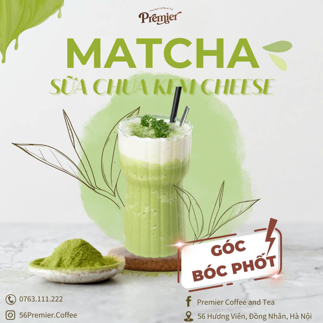[☕️🇻🇳] Premier Coffee and Tea 🥤 Top1Coffee ☕️  GÓC BỐC PHỐT: MATCHA SỮA CHUA KEM CHEESE GÂY NGHIỆN TẠI PREMIER?!!Alo? Ai rủ tui uống Matcha Sữa Chua Kem Cheese lần đầu vậy , shares-0✔️ , likes-3❤️️ , date-2025-03-28 02:00:01🇻🇳🇻🇳🇻🇳📰🆕