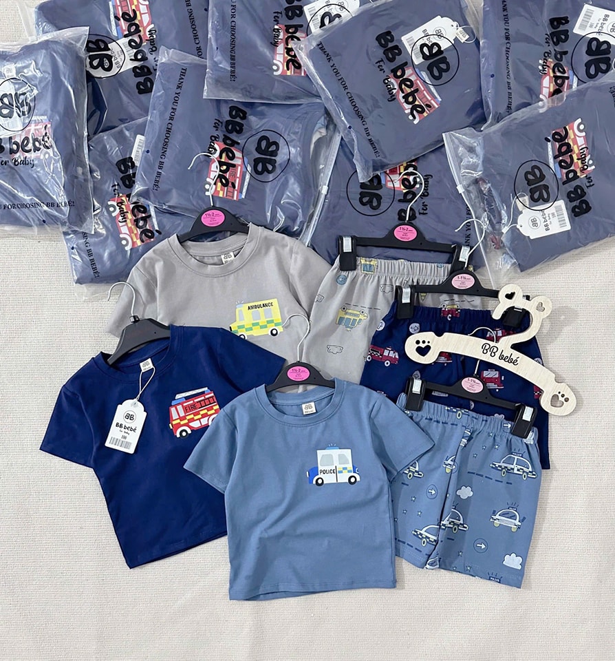 [🆕🇻🇳]  Lullabybaby – Thời trang cho bé 🧑‍🧒❤️️👶⭐️ Set 3 bộ ô tô cho bé trai chỉ 245k/ 3 bộ nhaE BÁN THEO COMBO 3 Bộ. (Chất coton 4c mác đỏ Loại 1) mềm, mịn mátMẫu ô tô tone xanh mới nhất màu cực sạch
S , shares-1✔️ , likes-0❤️️ , date-2025-09-14 15:11:55🇻🇳🇻🇳🇻🇳📰🆕