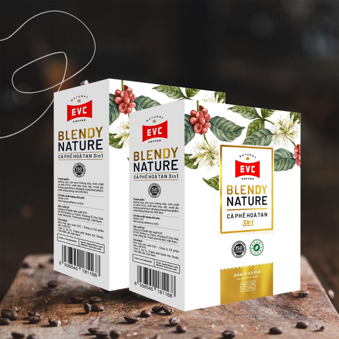 [☕️🇻🇳] EVC Coffee 🥤 Top1Coffee ☕️ Cà phê EVC Blendy Nature 3in1 với công thức hoàn toàn mới kết hợp vị cà phê thuần khiết hòa quyện cùng lớp sữa sánh mịn mang đến , shares-0✔️ , likes-19❤️️ , date-2025-04-08 16:00:27🇻🇳🇻🇳🇻🇳📰🆕