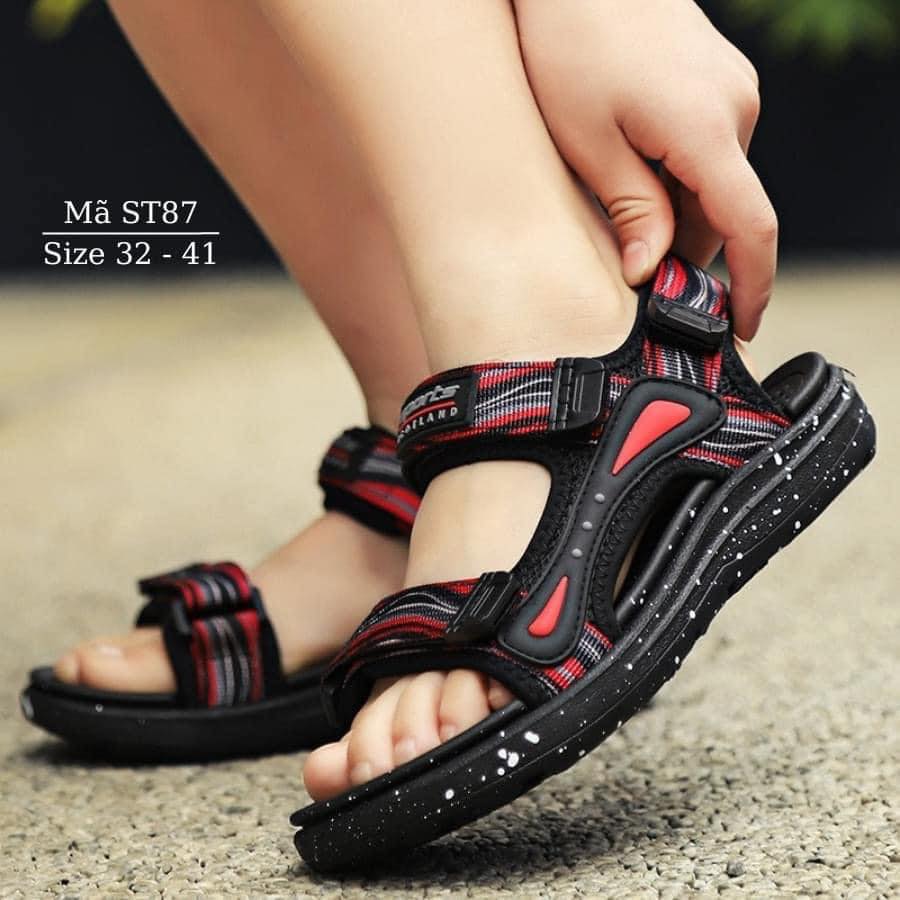 [🆕🇻🇳]  Kids Shoe-Giày VNXK – Giày – Dép trẻ em xuất khẩu, hàng bền đẹp, cao cấp. Kiểu dáng đa dạng 🧑‍🧒❤️️👶⭐️ Dép quai hậu bé trai – sandal trẻ em nam đi học đi chơi khỏe khoắn năng động ST87
Size: 32 – 41
Chất liệu dù kết hợp da mềm mại, quai dán điều chỉnh linh h , shares-0✔️ , likes-0❤️️ , date-2024-06-05 16:04:43🇻🇳🇻🇳🇻🇳📰🆕