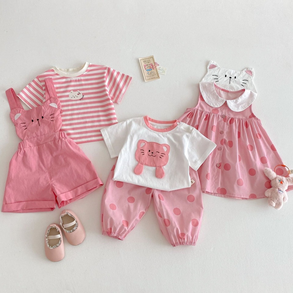 [🆕🇻🇳]  Homey baby – Đồ xinh cho bé yêu 🧑‍🧒❤️️👶⭐️ #H448107 – giá #140k – #175k
Ỏoo set nào cũng xinh cũng iu quá zị  các mẹ mix tùy ý nha
 Váy tai mèo #175k
 Áo trắng #140k
 Áo kẻ hồng #140k
 Quần bi hồng  , shares-0✔️ , likes-1❤️️ , date-2025-03-28 04:38:02🇻🇳🇻🇳🇻🇳📰🆕