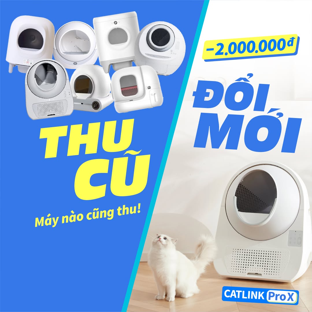 [🆕🇻🇳] Catlink Vietnam – Vật phẩm dành cho thú cưng 🐶🦜 Top1Pets 🐱🐠 Máy dọn cũ hư hỏng, xuống cấp, ko hài lòng? Không biết vứt đi đâu?
Mèo Phi Hành Gia giới thiệu chương trình thu máy cũ lên đời Catlink ProX LUX:Giá má , shares-1✔️ , likes-1❤️️ , date-2025-03-07 17:07:02🐶🐱🇻🇳🇻🇳🇻🇳📰🆕
