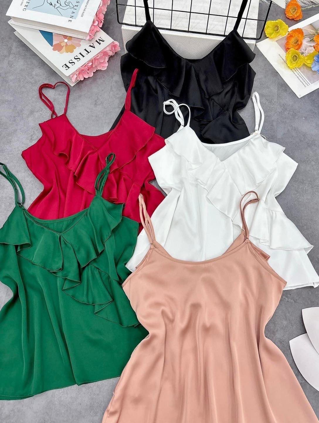 [🆕🇻🇳] Xưởng Đồ Bộ Bigsize Giá Rẻ 👕 Top1Fashion 👗   Hè tới rồi, 2 dây là chân ái 2 dây xinh giá nhỏ xinh
MIỄN PHÍ SHIP từ: 2 bộ nhé
Size từ 45kg – 100kg S,M,L,XL,2XL,3XL
Chất liệu lụa nhật ,mềm mịn mà giặt  , shares-0✔️ , likes-15❤️️ , date-2025-04-28 15:24:19🇻🇳🇻🇳🇻🇳📰🆕