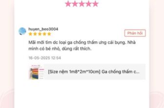 [???] Nhà Minnie – Ở đây có những chiếc drap chống thấm bảo vệ nệm chất liệu cotton thật mềm êm và thoáng mát  ?‍?❤️️?⭐️ 𝐅𝐞𝐞𝐝𝐛𝐚𝐜𝐤 𝐆𝐚 𝐜𝐡𝐨̂́𝐧𝐠 𝐭𝐡𝐚̂́𝐦 𝐜𝐨𝐭𝐭𝐨𝐧 𝐍𝐡𝐚̀ 𝐌𝐢𝐧𝐧𝐢𝐞Bạn khách mua thử 1 cái và mua liên tục thêm 3 cái nữaTư vấn và đặt hàng
Shopee: shopee.vn/nhaminnie.vn
, shares-0✔️ , likes-1❤️️ , date-2025-05-20 21:51:44????????