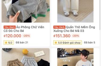 [🆕🇻🇳] 𝗕𝘂𝘁𝘁𝗲𝗿 𝗻’ – 𝗦𝗶𝗺𝗽𝗹𝗲 𝗰𝗹𝗼𝘁𝗵𝗶𝗻𝗴𝘀 𝗳𝗼𝗿 𝗸𝗶𝗱𝘀  🧑‍🧒❤️️👶⭐️ Shop đang sale toàn bộ các mặt hàng các mom ơiii
Các mom tranh thủ săn sale giá siêu siêu rẻ nhaaa. Hàng đông toàn sale 50% luôn ạ  shopee cũng đang rất n , shares-3✔️ , likes-2❤️️ , date-2025-06-19 19:13:05🇻🇳🇻🇳🇻🇳📰🆕