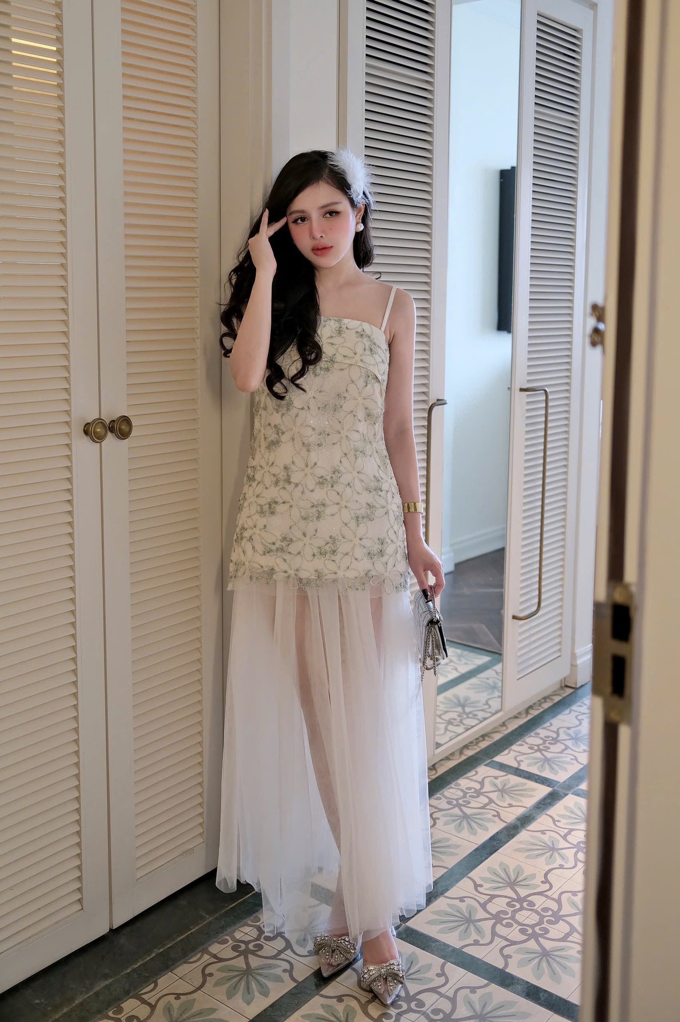 [🆕🇻🇳] Hannah DRESS – Chuyên hàng thiết kế 👕 Top1Fashion 👗   Set áo ren nhũ + chân váy lưới
Chất ren kim sa hoa lót lụa – fom dáng suông tách rời mặc được thành váy khách nha
Kèm chân váy lưới dài 3 lớp xoè rộng thư , shares-0✔️ , likes-1❤️️ , date-2025-06-29 06:15:56🇻🇳🇻🇳🇻🇳📰🆕