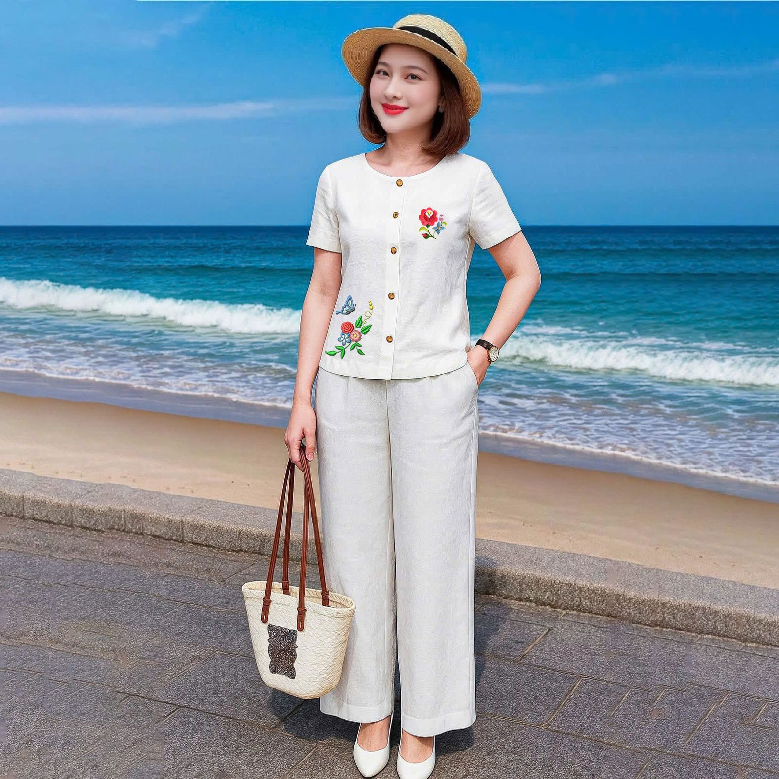 [🆕🇻🇳] TIEM MAY SONG ANH – Thiết kế & Thời trang 👕 Top1Fashion 👗  Bộ Nữ Linen Thêu Tay Cực Cuốn Hút
– Kiểu dáng trẻ trung, hiện đại, che khuyết điểm
– Họa tiết thêu chắc chắn, cam kết không bong tróc
– Chất liệu cao cấp,  , shares-0✔️ , likes-2❤️️ , date-2025-07-16 06:20:14🇻🇳🇻🇳🇻🇳📰🆕