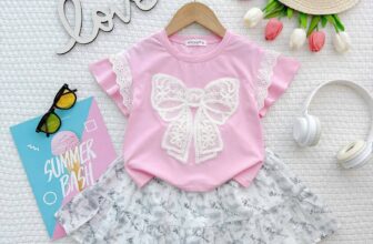 [???]  Cun Babies (Cún Babies shop) – Chuyên Sỉ – Lẻ Quần áo Trẻ em Cao cấp. Tuyển sỉ/ctv chiết khấu cao ?‍?❤️️?⭐️ Hàng ba.o đ.ẹp b.án shop.
#TCBKIDS chào bộ váy áo thun phối váy tơ loang  Gắn Nơ  REN cho b,é gái.
Chất liệu & Kiểu dáng : áo  thun cot.ton 4 chiều mềm,  , shares-0✔️ , likes-1❤️️ , date-2025-08-01 16:40:52????????